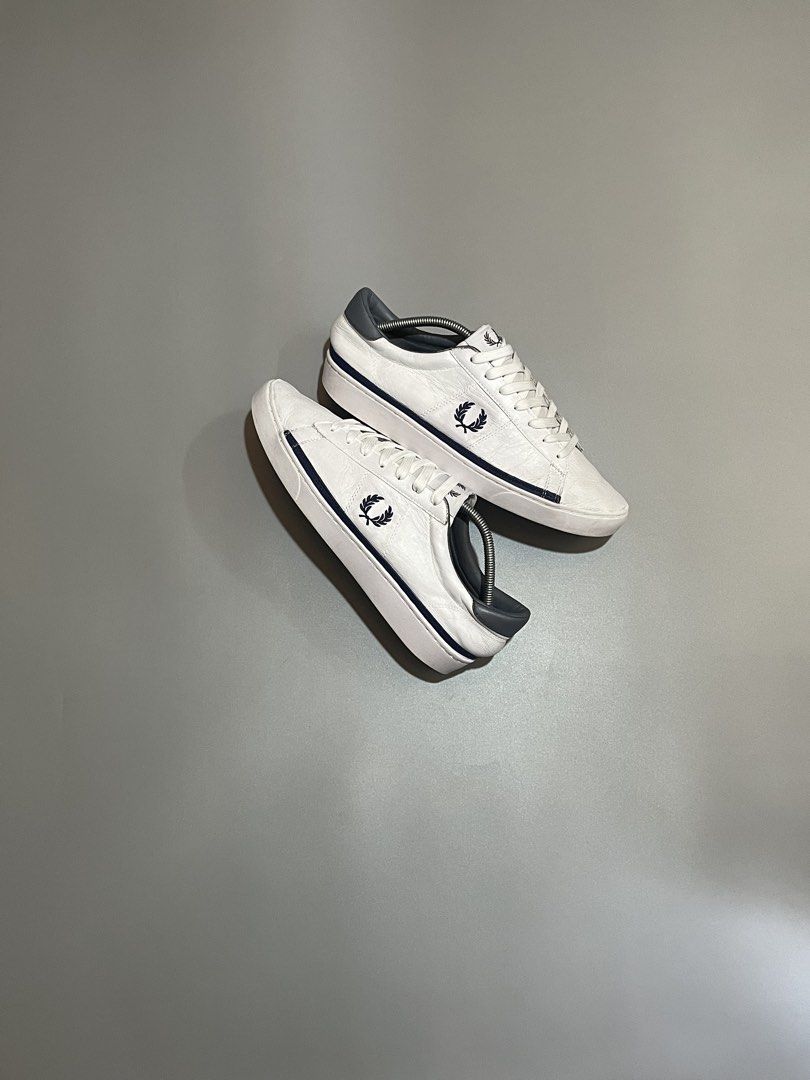 FRED PERRY BLUE LOGO WITH BLUE RIBBED DESIGN (Category: Sneakers) located in Cagayan de Oro. Submitted by shoescdo (Listing ID 1468411853, Image 2). Description: For sale FRED PERRY BLUE LOGO WITH BLUE RIBBED DESIGN Authentic✅/Leather Size:45Euro11us Condition:9/10 Good Condition Thrift shoes (Ukay shoes, Manage your expectations) Sign of usage only First to Mine basis only Direct pm for complete details NoReturn/NoExchange Inclusion: w/ freebies