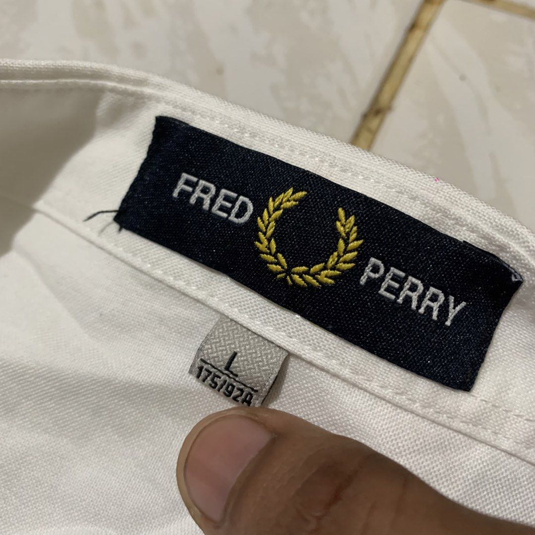 FredPerry Polo Button Down (Category: Tshirts & Polo Shirts ) located in Cebu City. Submitted by johnferrer96412 (Listing ID 1468320808, Image 3). Description: FredPerry Polo Button Down Large Width 21 Length 28 Excellent condition Dm📩.