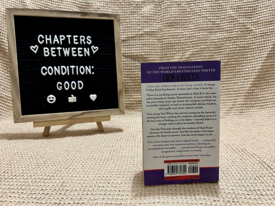From A Buick 8 | Stephen King (Category: Storybooks) located in Paranaque City. Submitted by chapters_between (Listing ID 1468431920, Image 2). Description: .