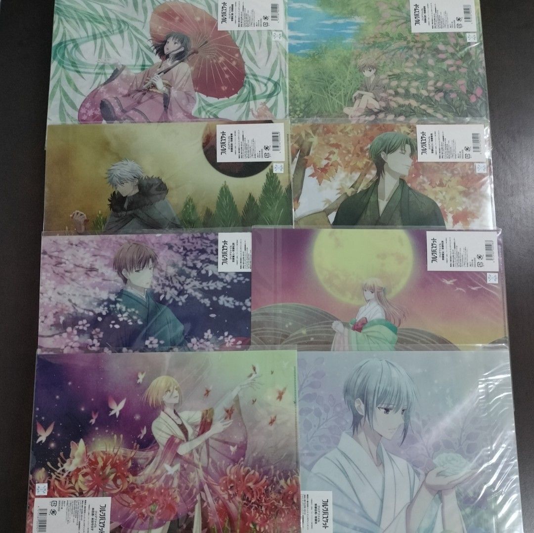 Fruits Basket Clear Folders Eden Ending Theme Complete Set 8pcs. (Category: Other Stationery & Craft) located in San Jose del Monte. Submitted by grace.r2 (Listing ID 1468334105, Image 2). Description: Official Fruits Basket Merch Season 2 Ending Theme "Eden" Clear Folders Complete Set of 8 (16 Back to Back Designs) 🏷Php 1,600 ✅ Brand New ✅ Official Merch ✅ Unused ✅ Size: 22cm x 31cm MOP: GCash MOD: J&T / Lalamove Location: Biñan, Laguna PM for 
