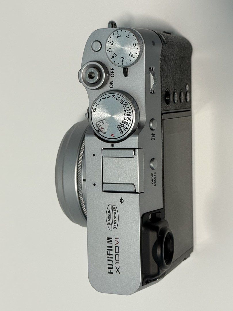 FUJIFILM X100VI SILVER DIGITAL CAMERA (Category: Cameras) located in Las Pinas. Submitted by rare_legendaryseller (Listing ID 1468487479, Image 3). Description: *FUJIFILM X100VI DIGITAL CAMERA SILVER Low Shutter Count 94 Times* - 40.2MP X-Trans CMOS 5 HR Sensor - Up to 6.0 stops In-Body Image Stabilization - 4 stop Internal ND - 1.4x and 2x Digital Teleconverter - 20 Film Simulation modes, including REALA ACE and then create or add Custom Film Re