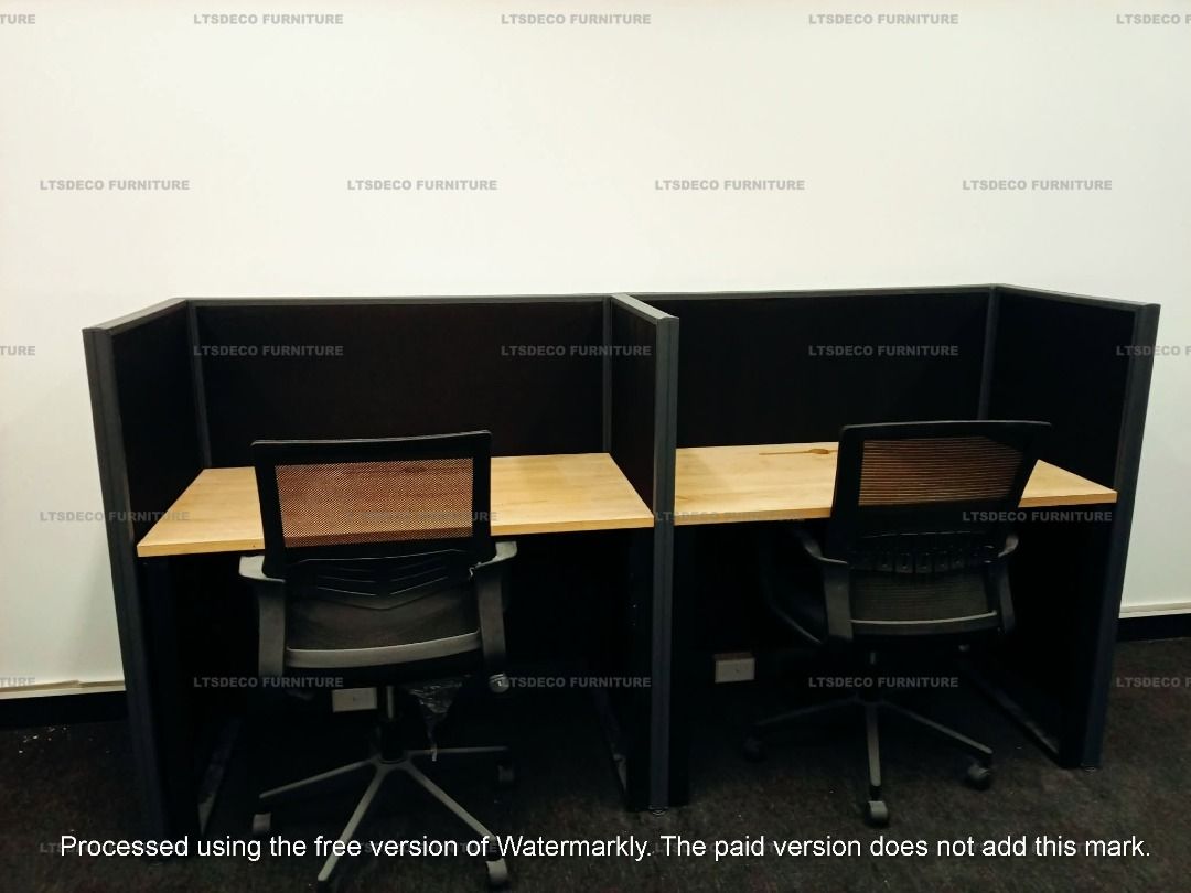 FULL FABRIC WORKSTATION CUBICLES OFFICE PARTITION (Category: Everything Else Others) located in Quezon City. Submitted by mendez-21l09 (Listing ID 1468284120, Image 1). Description: 📌Please note: Prices shown are for reference only Actual price may vary depending on size, material, quantity, and specifications. LTSDECO Home and Office Furniture Trading MANUFACTURER • FABRICATOR • SUPPLIER 📲 V i b e r : +63 923 841 8065 HIGHER PRICE, BUT WORTH I