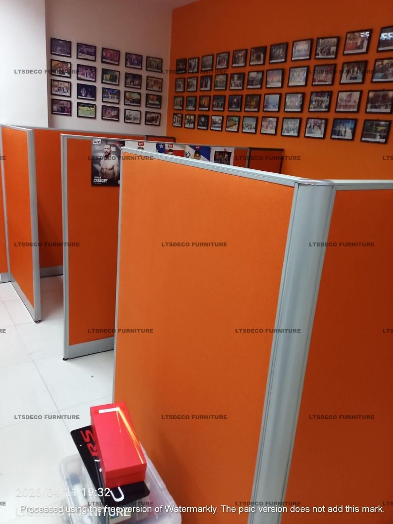 FULL FABRIC WORKSTATION PANEL DIVIDER OFFICE PARTITION (Category: Everything Else Others) located in Quezon City. Submitted by meril.ltsdeco09 (Listing ID 1468292534, Image 3). Description: 📌Please note: Prices shown are for reference only Actual price may vary depending on size, material, quantity, and specifications. LTSDECO Home and Office Furniture Trading MANUFACTURER • FABRICATOR • SUPPLIER 📲 V i b e r : +63 923 841 8065 HIGHER PRICE, BUT