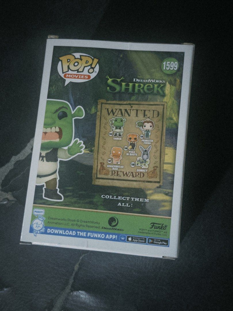 Funko Pop! Hot Topic Exclusive Shrek #1599 (Category: Figurines & Statues) located in Manila. Submitted by LiamTeves (Listing ID 1468329094, Image 1). Description: BRAND NEW Funko Pop! Hot Topic Exclusive Shrek #1599 LOC: Sta. Mesa, Manila.