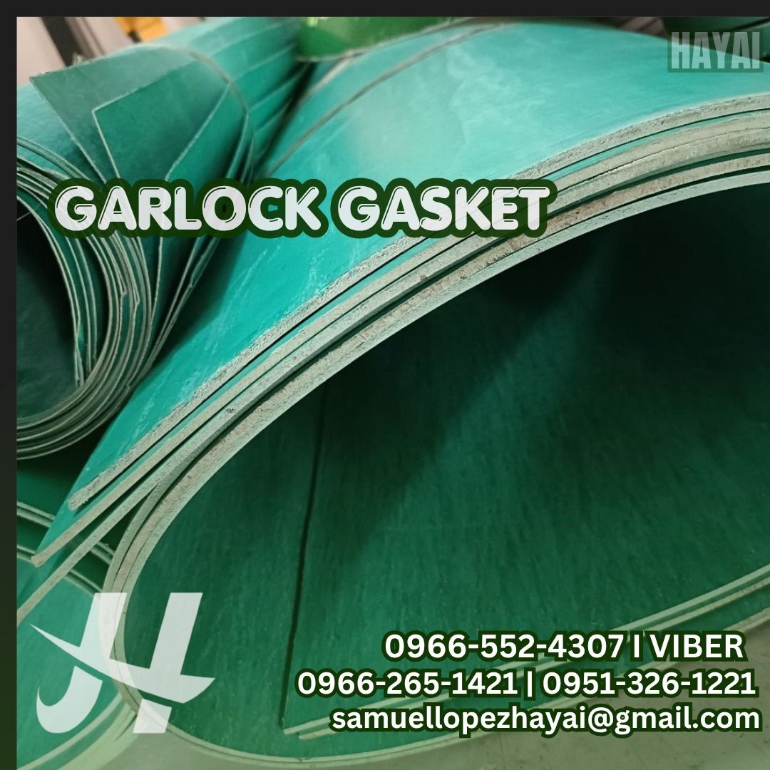 Garlock Gasket (Category: Industrial Equipment) located in Manila. Submitted by sam.lopez (Listing ID 1468321264, Image 1). Description: ⚡️ Power Up Your Projects with Hayai! Need industrial tools, hardware, or construction supplies—and need them fast? Hayai Industrial Tools Supply delivers quality and speed, so you can get the job done right! For more details or customization options, just ask! 📲 Contact Us NOW and Get Equipped: 📱 Mobile 0966-