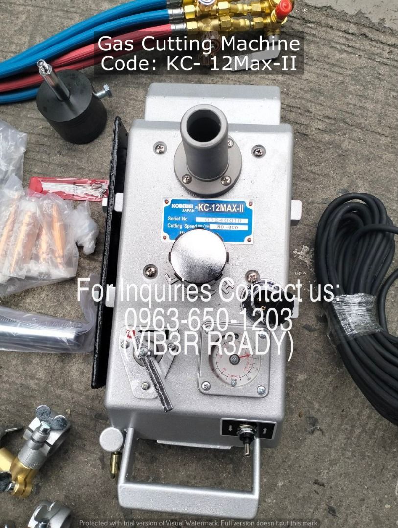 Gas Cutting Machine Code: KC- 12Max-II (Category: Other Home Furniture) located in Manila. Submitted by ramoseliza33488 (Listing ID 1468359448, Image 2). Description: .