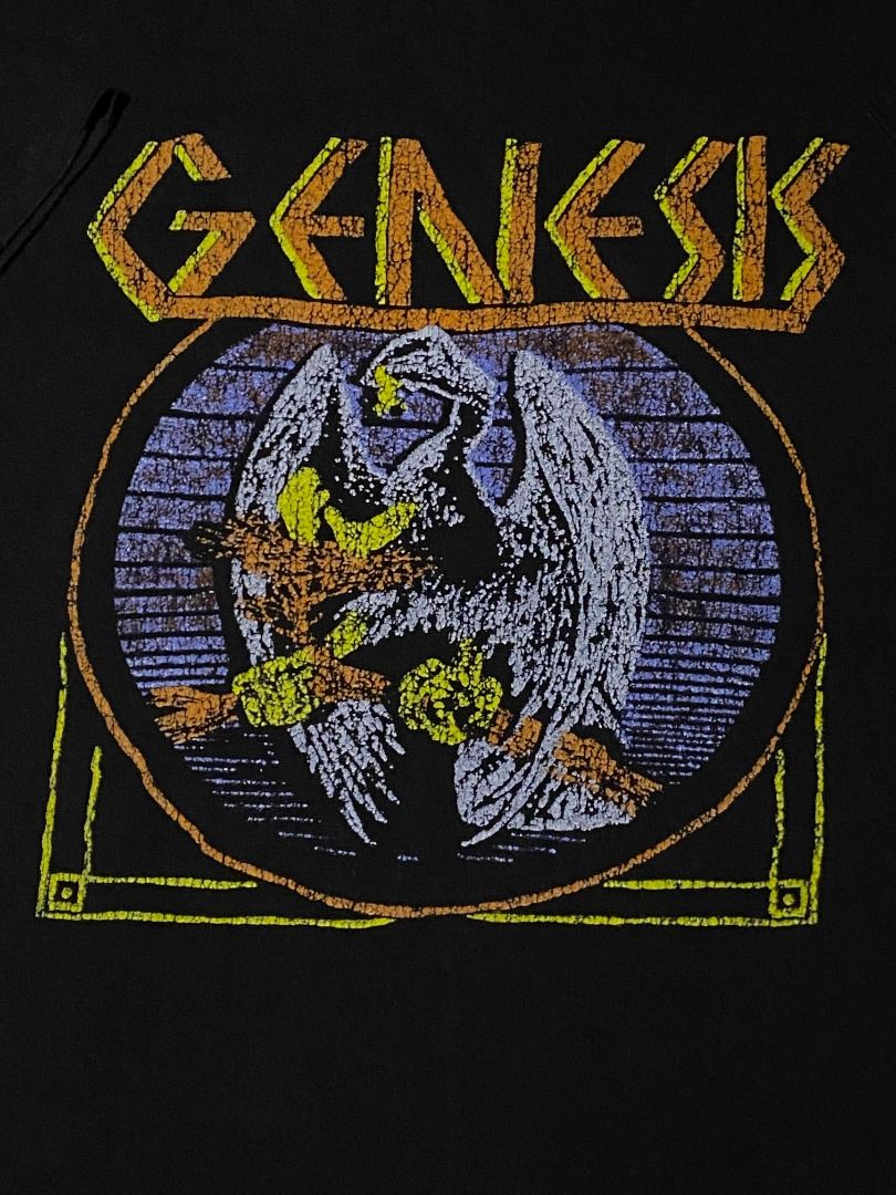 Genesis | band shirt (Category: Tshirts & Polo Shirts ) located in Las Pinas. Submitted by all_details_posted (Listing ID 1468423652, Image 3). Description: vintage style print no issue can pass as new.