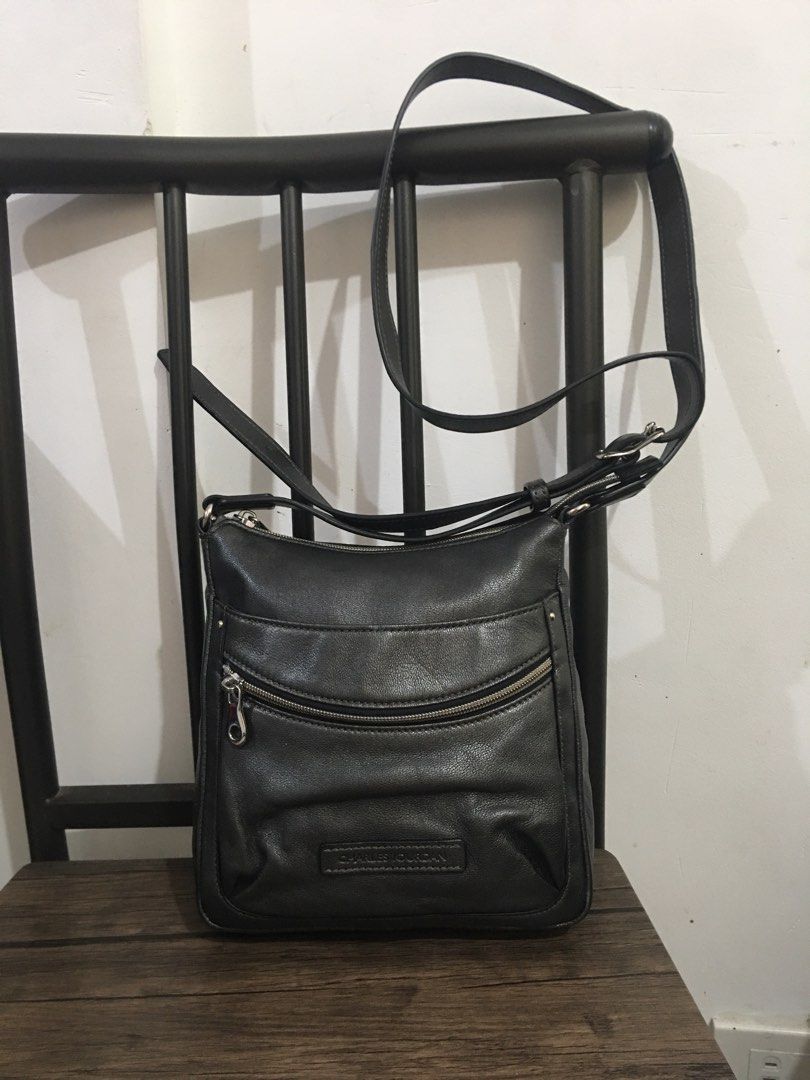 Genuine Leather/Men Sling/Charles Jourdan (Category: Sling Bags) located in Morong. Submitted by vastcat.b247ee680 (Listing ID 1468365904, Image 2). Description: Original Charles Jourdan Preloved from Japan Normal sign of usage No sira No bakbak Still in very good condition Genuine leather.