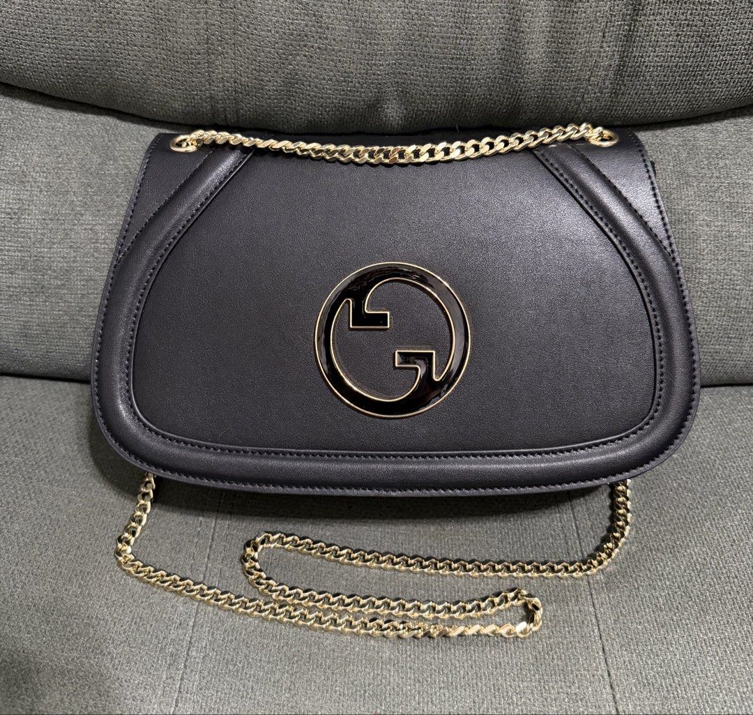 GG Blondie Med Shoulder Bag (Category: Shoulder Bags) located in Quezon City. Submitted by chic.bags (Listing ID 1468340143, Image 1). Description: Coded With black etiketa GG under zip 2 way Pure leather With dust bag Good as new No issue Japan preloved Actual photo posted Mop: gcash.
