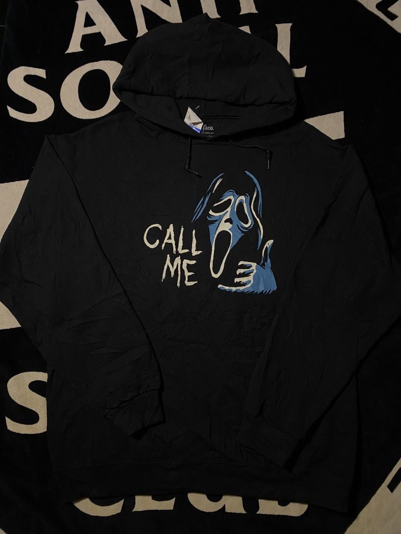 Ghost face | horror hoodie (Category: Hoodies) located in Las Pinas. Submitted by all_details_posted (Listing ID 1468437017, Image 1). Description: no issue can pass as new.