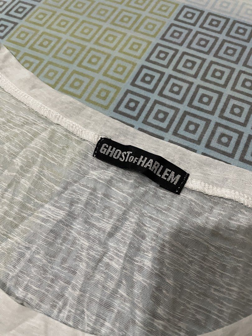 Ghost of harlem (Category: Blouses) located in Lucena. Submitted by riyizthriftz (Listing ID 1468429090, Image 3). Description: Ghost of harlem Y2k Grunge Skull shirt.