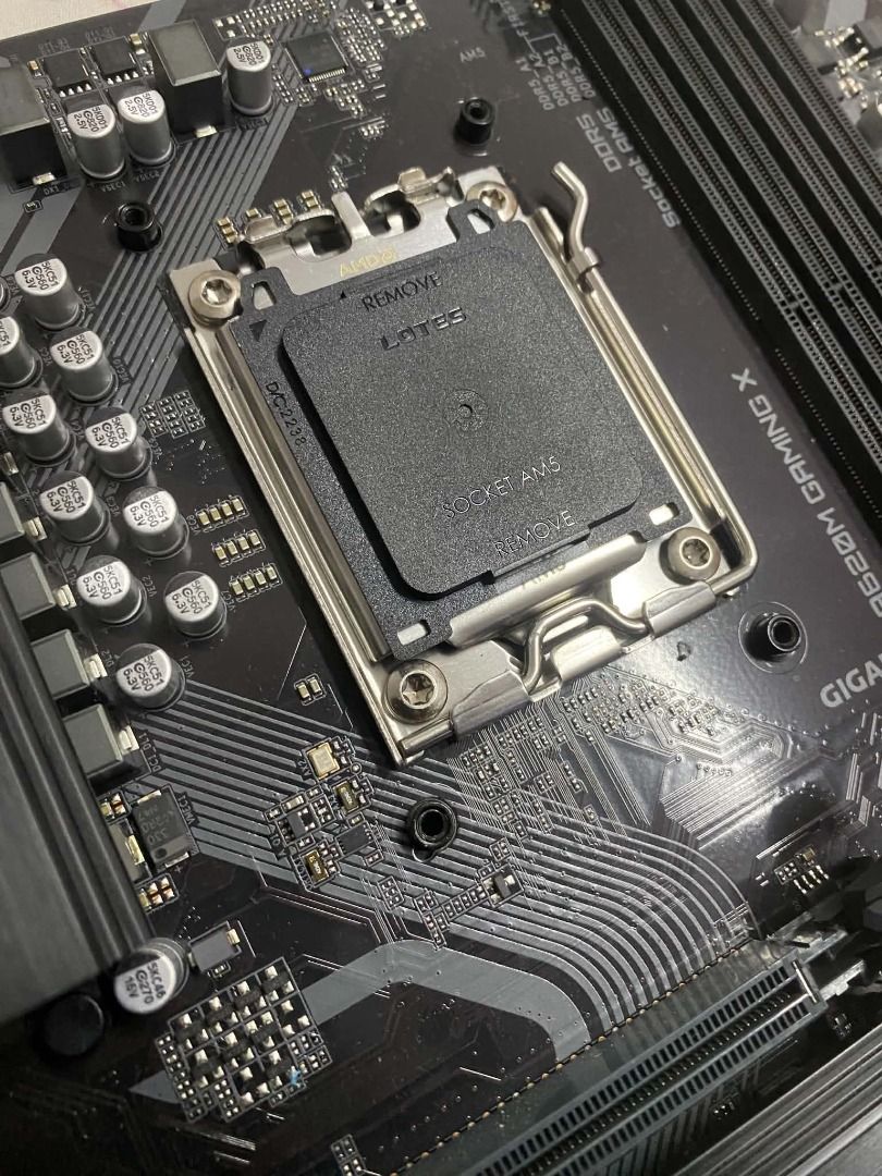 Gigabyte A620M Gaming X (Category: Computer Parts) located in Rizal. Submitted by mltech (Listing ID 1468497027, Image 2). Description: For Sale: Gigabyte A620M Gaming X (AM5) Price: ₱4,000 (FIX) Already tested with Ryzen 5 7500F No issues With box Loss I/O Shield (can be bought online) Location: Montalban, Rizal (Princess Rica Shop) NO LAST PRICE .