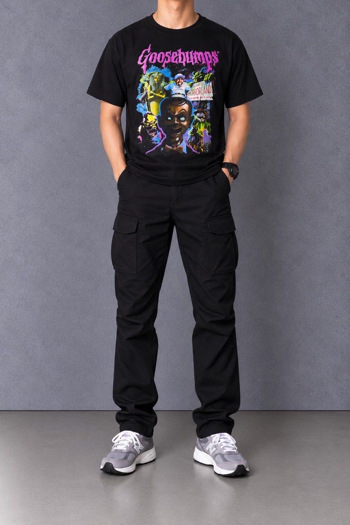 Goosebumps Horror Shirt (Category: Tshirts & Polo Shirts ) located in Solano. Submitted by solothrifting (Listing ID 1468299656, Image 2). Description: Goosebumps Horror Shirt Condition: 9.5/10 Size on tag: L.