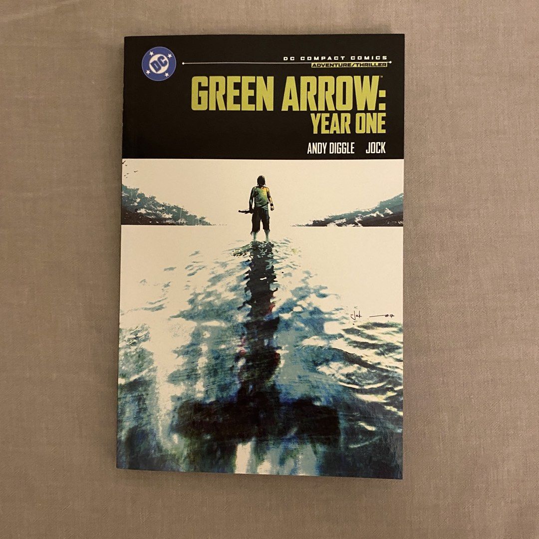 Green Arrow: Year One DC Compact Comics (Category: Comics & Manga) located in Mandaluyong City. Submitted by tinytrinket (Listing ID 1468353600, Image 1). Description: - highlighted text bubble and name written in cursive black ink, other than that the book is in excellent condition .