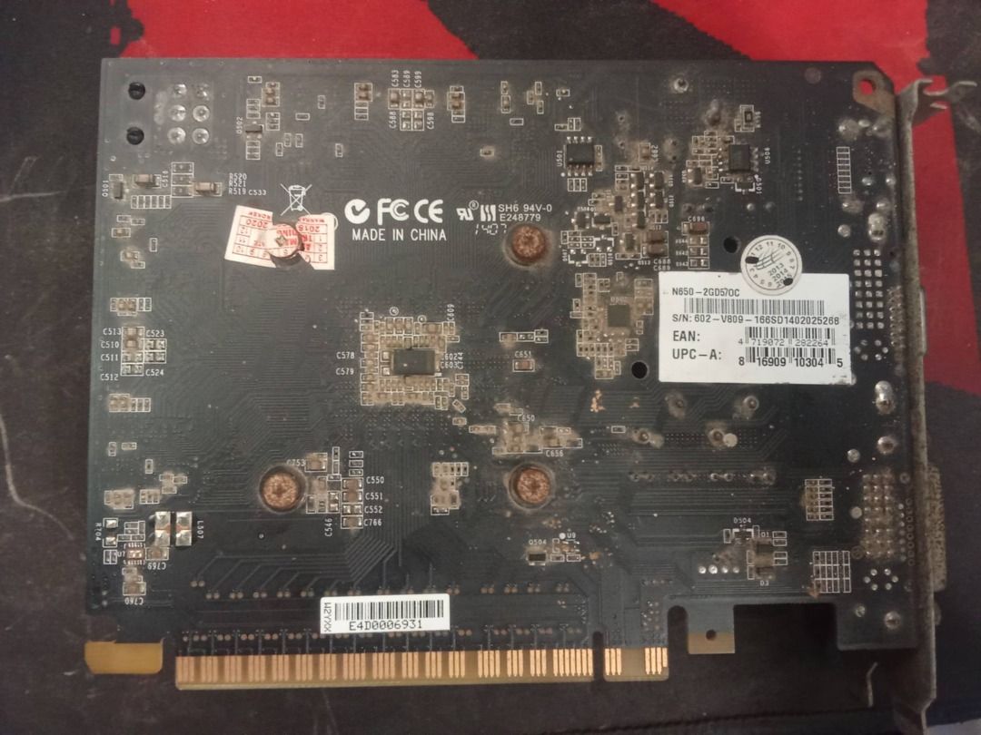 GTX 650 2gb (Category: Computer Parts) located in Bulacan. Submitted by happyhorse-46d0 (Listing ID 1468354571, Image 2). Description: !!!!DEFECTIVE with power no display sa VGA. untested sa other ports .