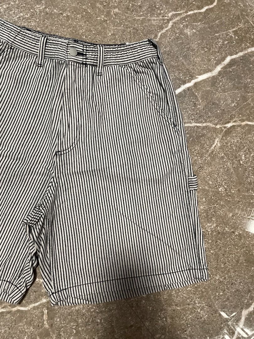 GU HICKORY JORTS CARPENTER (Category: Shorts) located in Lucena. Submitted by 0174.archive (Listing ID 1468427476, Image 2). Description: very good used condition no flaws Actual Measurements (inches) Waist: 14-16 / 28-32 Length: 20 Leg opening:12 Message before buying. Items are pre-loved / second hand used. Manage your expectations. Buy with confidence. No return no exchange. Additional Shipping Fee Ship via JRS / JNT MOP GCASH / BPI .