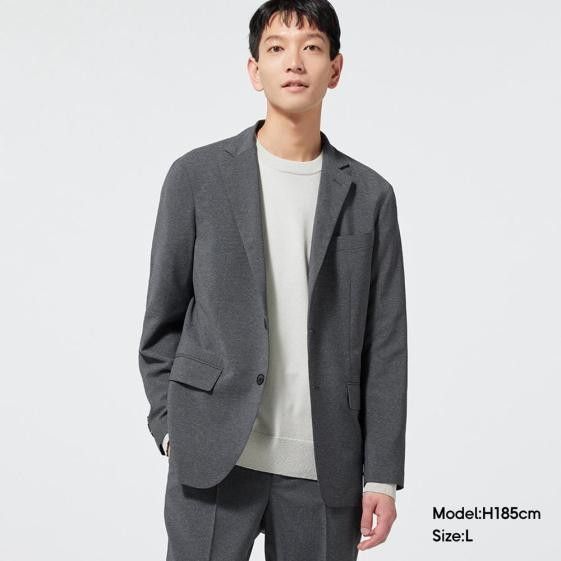 GU Lightweight Washable Tailored Jacket (Category: Coats, Jackets and Outerwear) located in Abucay. Submitted by jamesnike21 (Listing ID 1468354318, Image 1). Description: 📌GU Light Weight Tailored Blazer 📌excellent condition 📌size med on tag 📌width 20' 📌length 27' 📌shoulder 17' 📌Slightly wrinkled due to storage 👍 📌The color of the product may differ from actual color depending on the type, condition of the display, surrounding light and