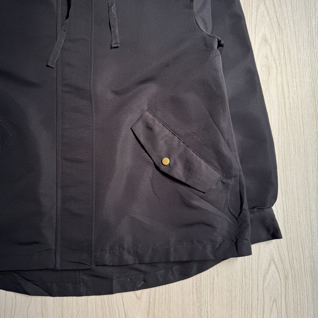 Gu Parka Jacket-Navy (Category: Coats, Jackets and Outerwear) located in Zamboanga. Submitted by rustic.rev (Listing ID 1468383799, Image 3). Description: GU Navy Parka Jacket Like new condition Tagged: M Actual Measurements: Pit to pit: 21.5” Length: 25” Shoulders: 19.5” Sleeves length: 20.5”.
