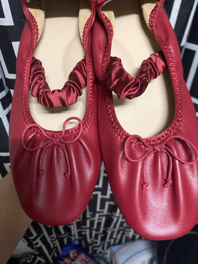GU Red Ballet Flats (Category: Flats & Sandals) located in San Mateo. Submitted by prelovedstuffsbycha (Listing ID 1468444795, Image 2). Description: Brand new GU Small size (22.5cm) .