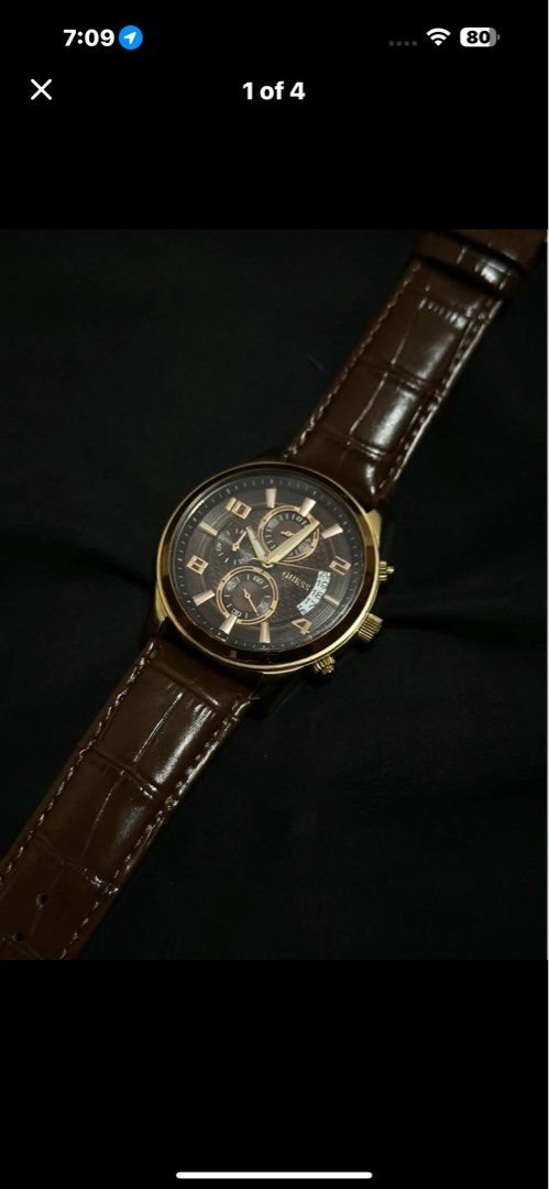 Guess Exec rosegold watch (Category: Luxury Watches) located in Iriga City. Submitted by siacsomar43 (Listing ID 1468295292, Image 1). Description: Good condition pwedeng pwede sa everyday used! unit only no box From Japan We ship nationwide thru Lbc/Jnt Japan Surplus authenticity is not guaranteed so buy at your own risk we are located in iriga city camarines sur please visit my facebook page: clyde somar.
