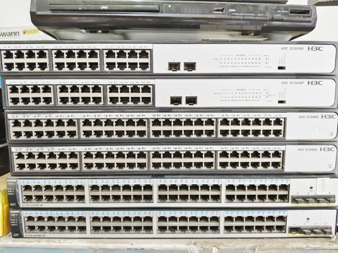 H3C 24Ports Network Hub (Category: Networking) located in Pasig City. Submitted by maming73 (Listing ID 1468304619, Image 1). Description: for sale! 24ports P1,250.00 48ports P1,950.00 48ports huawei P2,590.00 call or text 09178535696 .
