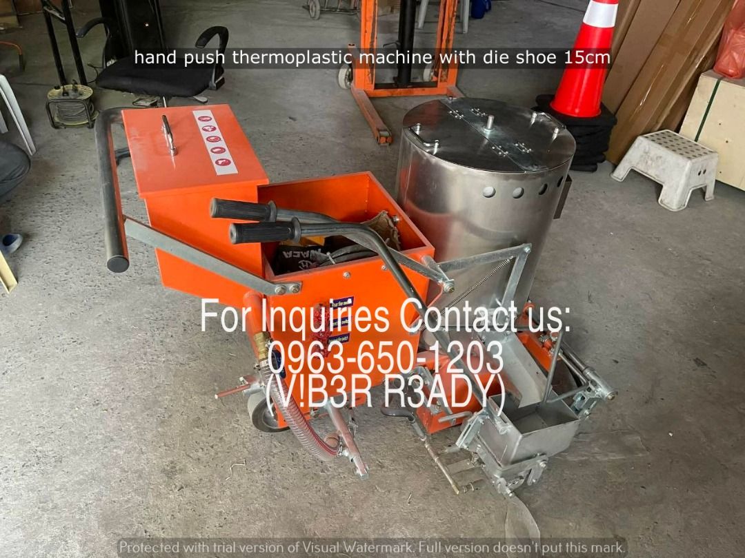hand push thermoplastic machine with die shoe 15cm (Category: Other Home Furniture) located in Manila. Submitted by ramoseliza33488 (Listing ID 1468360233, Image 2). Description: .