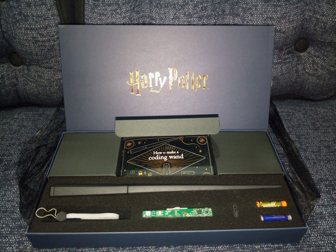 HARRY POTTER WAND CODING (Category: Interactive Toys) located in Cavite. Submitted by jsi234 (Listing ID 1468359776, Image 3). Description: FOR SALE HARRY POTTER WAND CODING KIT 500 PESOS NO ISSUE INCLUDES - STICKER - WAND - INSTRUCTION - BATTERY LOCATION: IMUS CAVITE SHIPPING: LALAMOVE OR JNT MODE OF PAYMENT ( LALAMOVE ) - GCASH - CASH ON THE DELIVERY ( JNT ) - PAYMENT FIRST .