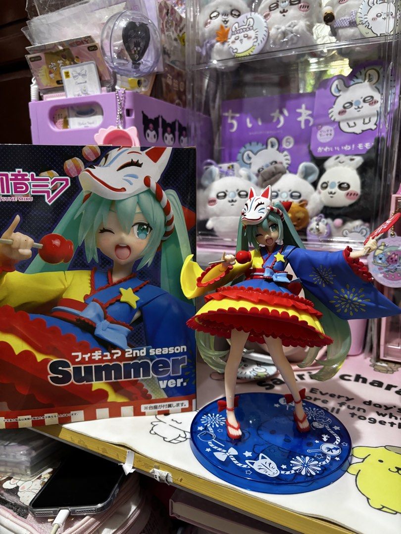 hatsune miku summer 2nd season (Category: Figurines & Statues) located in Manila. Submitted by nagusamero (Listing ID 1468362140, Image 1). Description: No issue BiB authentic will not entertain unsure buyers (seen only ) No LP.
