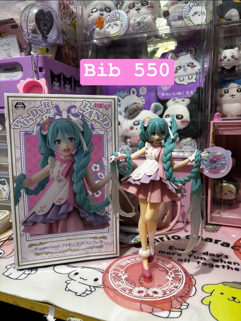Hatsune miku wonderland (Category: Figurines & Statues) located in Manila. Submitted by nagusamero (Listing ID 1468362245, Image 1). Description: No issue authentic will not entertain unsure buyers (seen only ) No LP.