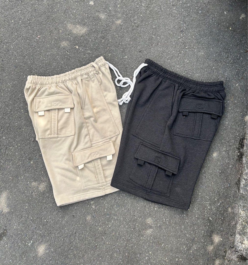 Heavy Weights Multi Pocket Cargo Shorts (Category: Shorts) located in Manila. Submitted by cozythrift. (Listing ID 1468488012, Image 1). Description: Heavy Weight Multi Pocket Cargo Short ( Custom Made Short/Pro Club Alt ) Heavy Weights Multi Pocket Cargo Short Available Sizes: M - XL ( 32 - 42 ) Available Colors: Charcoal Gray & Khaki - Heavy Weight ( Thick Fabric ) - Baggy - Premium Quality - Heavy Cotton - Proclub & Fb County Inspired Cotton.