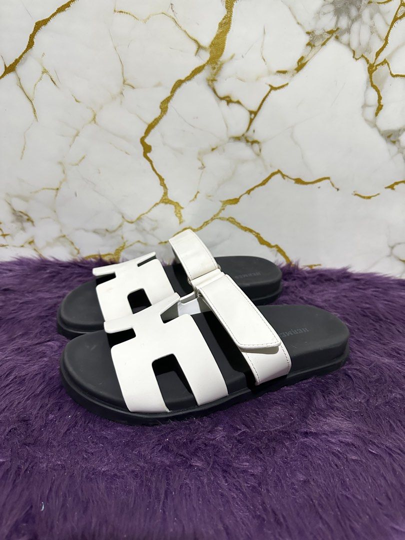 Hermes Chypre (Category: Flats & Sandals) located in Marikina City. Submitted by georgiaprelovestuff (Listing ID 1468454929, Image 3). Description: size 40 PLEASE READ BEFORE MAKING AN OFFER: 🔹No inclusions since this is preloved 🔹NO to low ballers please 🔹NO meetups due to busy schedule 🔹If you make an offer, please get the item let's not waste each other's time 🔹NO return NO exchange NO cancellation 🔹Please manage your expectation since a