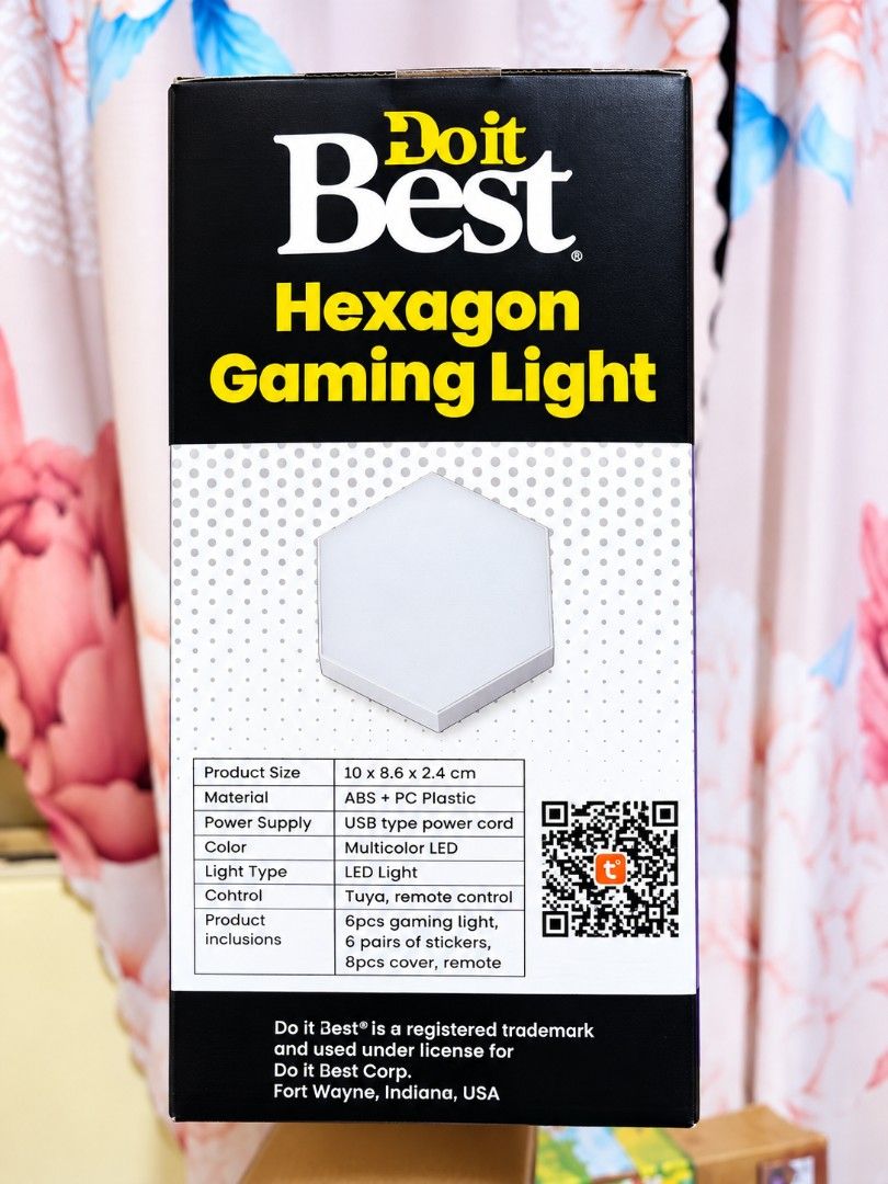 Hexagon gaming lights (Category: Lighting) located in Mandaluyong City. Submitted by twovv (Listing ID 1468479368, Image 2). Description: Brand new SEALED BELOW SRP ORIGINAL MONEY BACK GUARANTEE Original price : 3199.75.