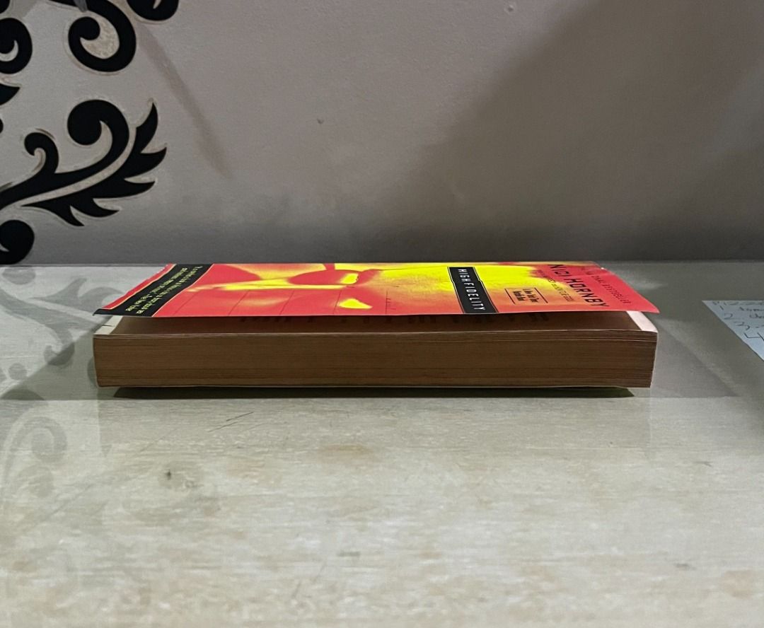 High Fidelity by Nick Hornby (Category: Storybooks) located in Pasig City. Submitted by murphy.reads (Listing ID 1468371965, Image 3). Description: .