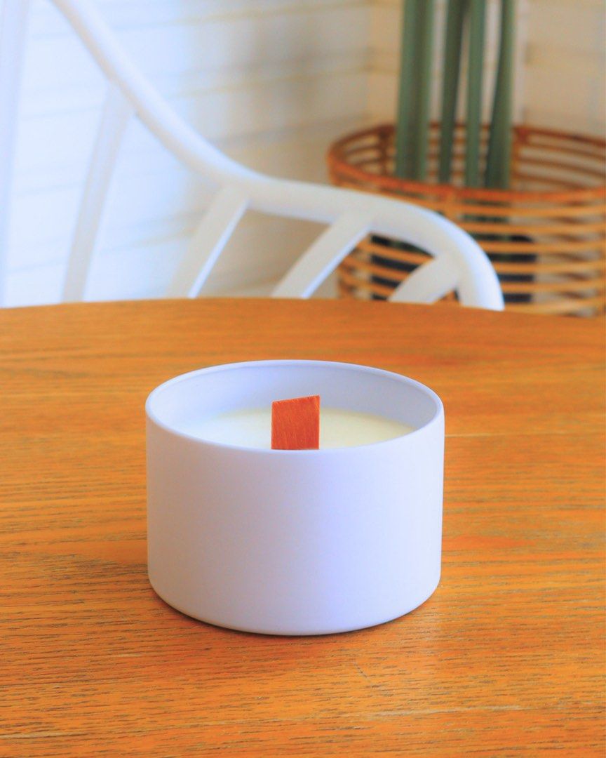 High-Grade Clean-Burning Soy Wax Candles (Category: Home Fragrance) located in Dumaguete. Submitted by lhyeninafronda (Listing ID 1468320119, Image 1). Description: High-grade, clean-burning soy wax candles available at a special markdown price to clear current stock. Designed to bring a calm, refined ambiance to any room. Location: Dumaguete City – Available Variants: Wood Sage and Sea Salt, Green Tea, Oud and Bergamot, and English Pear – Pricin