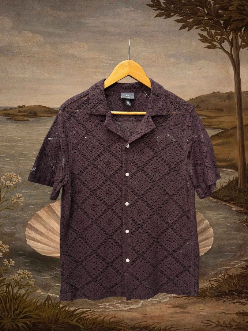 H&M crochet polo (plum) (Category: Activewear) located in Dasmarinas. Submitted by thrifteefinds (Listing ID 1468405857, Image 1). Description: H&M crochet polo (plum) Size: S 19W 27L Excellent condition M/Mine: 600 DM: Name | Contact | Address & Brgy Please comment MINE only if you’re 100% sure and ready to pay. No return or exchange .