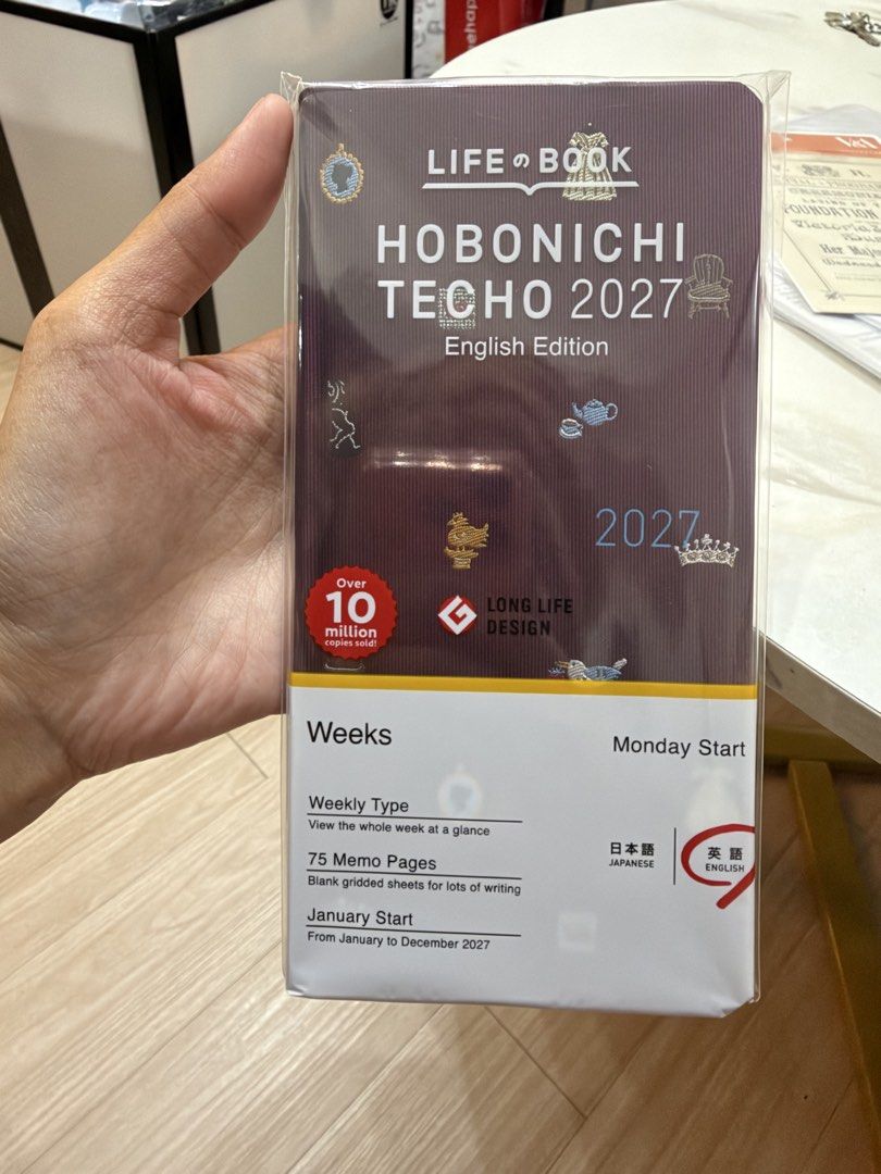 Hobonichi Weeks V&A English (Category: Stationery & School Supplies) located in Quezon City. Submitted by cjrchived (Listing ID 1468293408, Image 1). Description: Sealed and onhand.