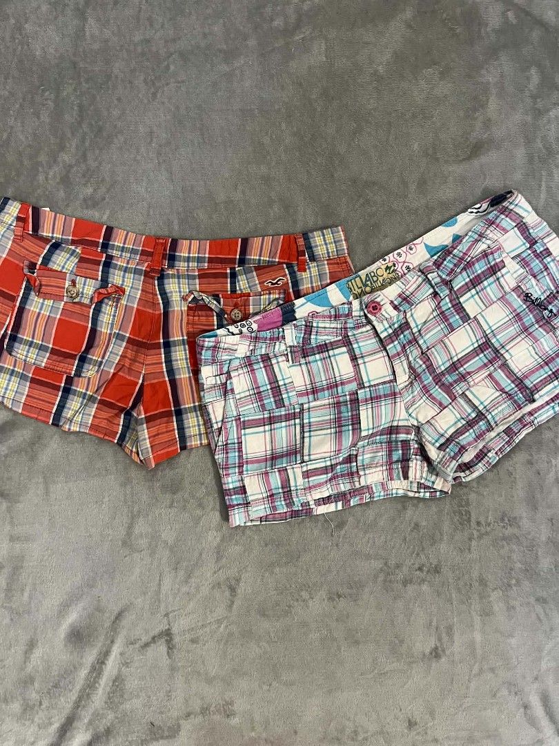 Hollister // Billabong (Category: Shorts) located in Manila. Submitted by zenwind_3cdc42 (Listing ID 1468424321, Image 1). Description: ASPACK FOR SALE Both Excellent Condition Add shipping fee payment thru Gcash DM to claim.