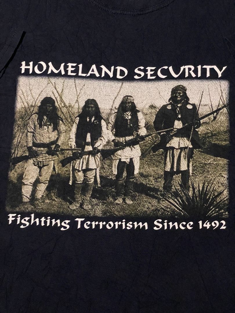 Homeland security shirt (Category: Tshirts & Polo Shirts ) located in Las Pinas. Submitted by all_details_posted (Listing ID 1468431839, Image 3). Description: parang navy blue kulay hairlines.