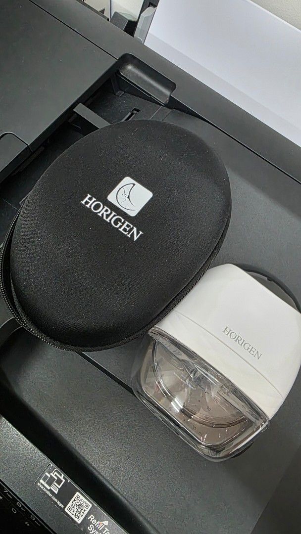 Horigen SubtleMate Electric Wearable Pump (Category: Breastfeeding & Bottle Feeding) located in Rizal. Submitted by dainsb (Listing ID 1468443685, Image 1). Description: • EUC • Used for a week then stored • Comes with FREE Waterproof Bag 📍 Lower Antipolo near Sta. Lucia Mall Pickup or delivery via Grab/Lalamove (c/o buyer).
