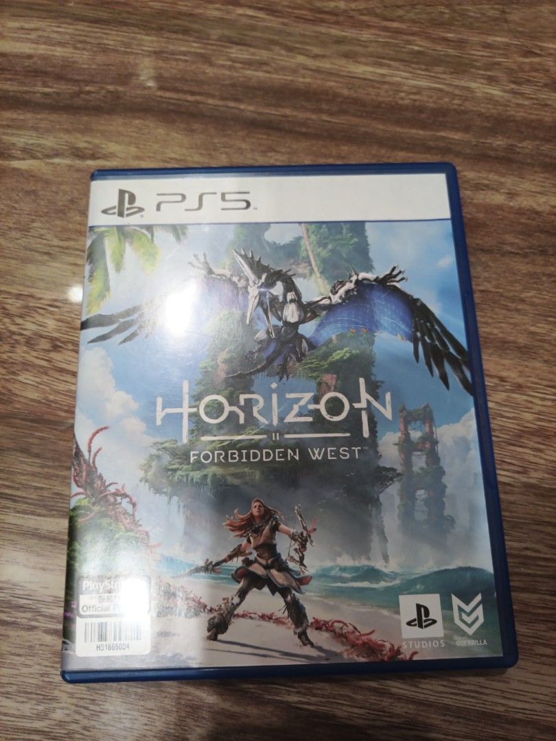 Horizon Forbidden West PS5 Game (Category: PlayStation) located in Tanza. Submitted by raphgex15 (Listing ID 1468316764, Image 1). Description: - Platform: PlayStation 5 (PS5) - Format: Physical disc in standard blue case - Genre: Open-World Action RPG - Developer: Guerrilla Games / PlayStation Studios - Condition: Excellent / Like New - Meet-up.