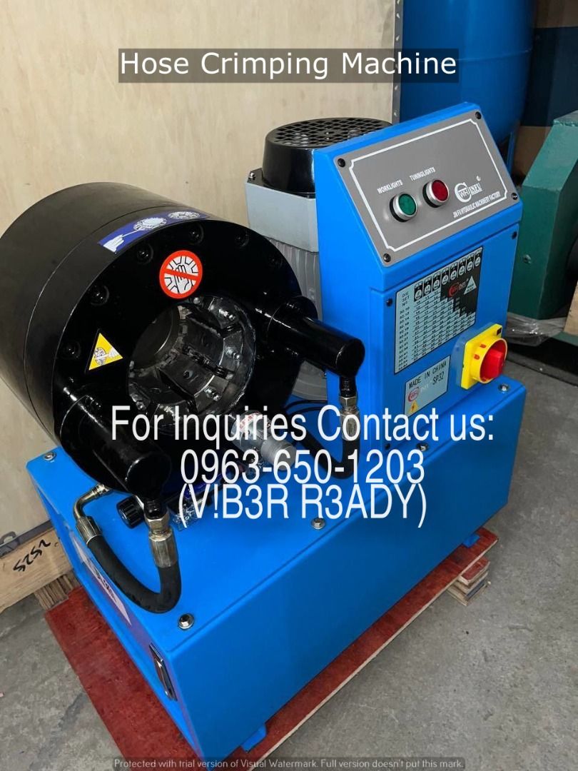 hose crimping machine (Category: Other Home Furniture) located in Manila. Submitted by ramoseliza33488 (Listing ID 1468359075, Image 3). Description: .