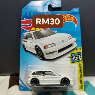 Hot Wheels Honda Civic EG, Toys & Collectibles, Figurines & Models ...