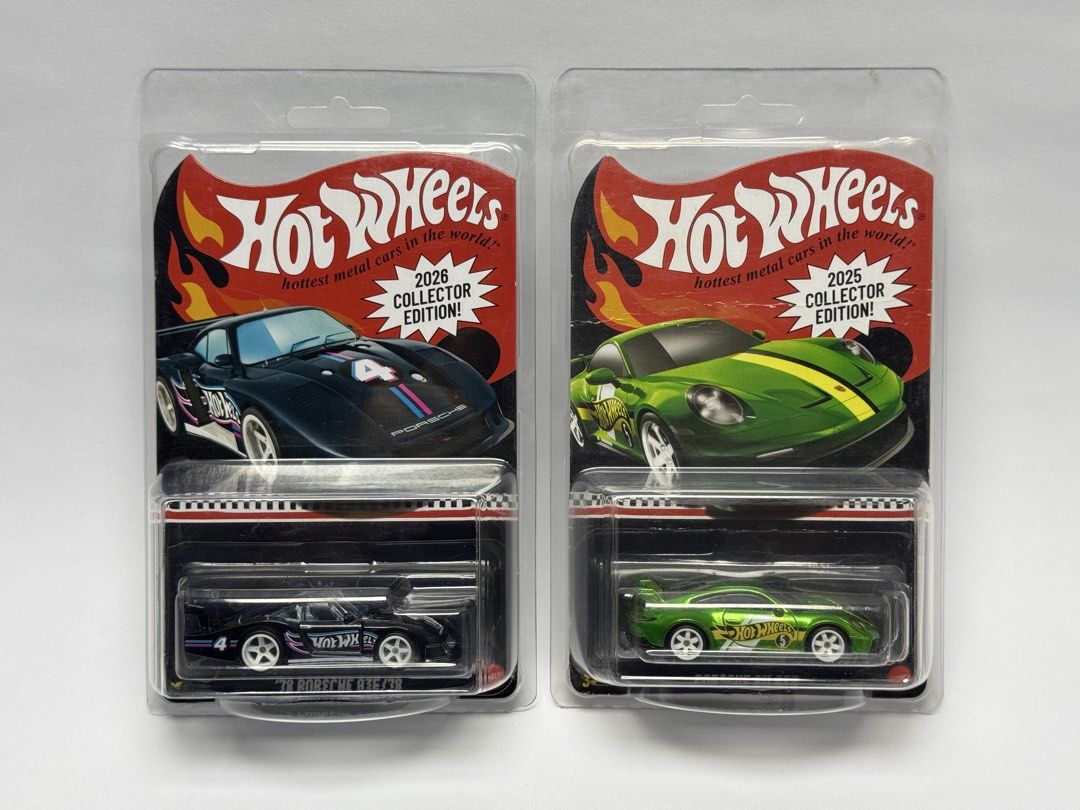Hotwheels Collector Edition Mail-ins (Category: Vehicle & Diecast Models) located in Quezon City. Submitted by aaronefz (Listing ID 1468316582, Image 1). Description: Porsche 935/78 Porsche 911 GT3 Protector included Payment: GCash Location: Fairview, QC Delivery: Lalamove / LBC / J&T.