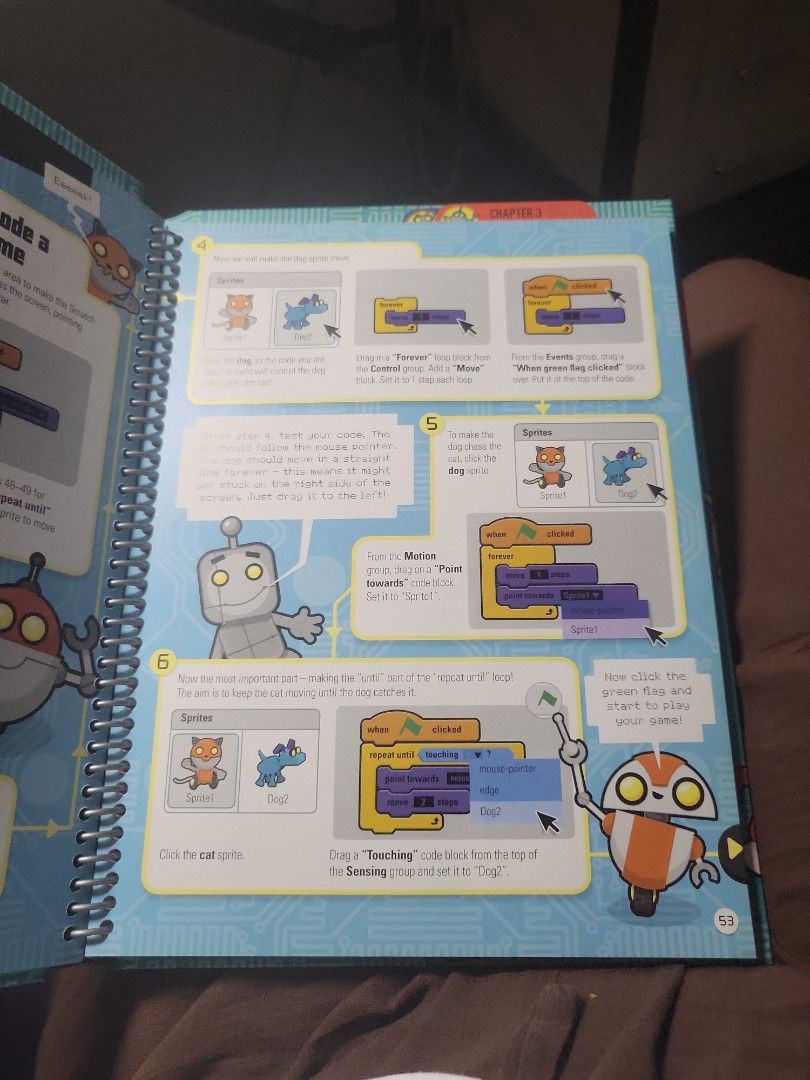How to Code: A Step-by-Step Guide to Computer Coding by Max Wainewright (Category: Textbooks) located in Caloocan City. Submitted by lynette1977 (Listing ID 1468479519, Image 2). Description: - Title: How to Code by Max Wainewright - Format: Hardcover edition - Topics: Basics of Scratch, Python, HTML, and JavaScript - Features: Fun robot illustrations and step-by-step instructions - Condition: Clean pages, great for kids getting into programming 