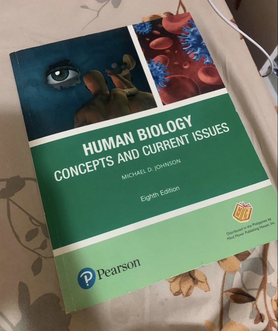Human Biology Concepts and Current Issues Pearson (Category: Textbooks) located in Manila. Submitted by monicadevera (Listing ID 1468357644, Image 1). Description: - Publisher: Pearson (Distributed locally by Mind Mover Publishing House) - original. Not used but with plastic cover. - like new.