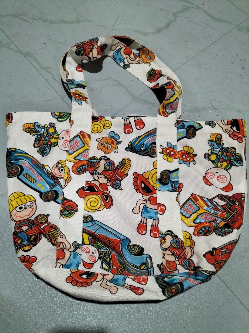 Hysteric Glamour Tote Bag (Category: Luxury Bags & Wallets) located in Aloran. Submitted by thrift_hunter73 (Listing ID 1468408470, Image 2). Description: Hysteric Glamour Tote Bag.