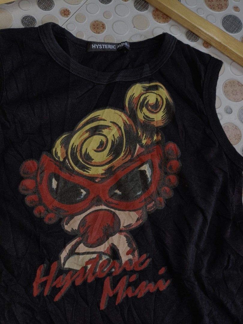 Hysteric mini (Category: Sleeveless) located in Manila. Submitted by chavez_lloyd (Listing ID 1468415778, Image 2). Description: Hysteric mini small fits 13'5 × 18 No issue.