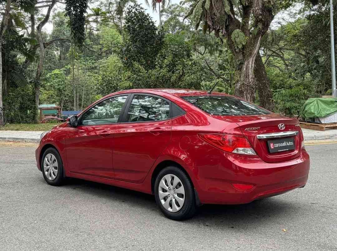 Hyundai Accent 1.4 CVT (A) (Category: Used Cars) located in Singapore. Submitted by carousellcars (Listing ID 1468371746, Image 3). Description: We pride ourselves on offering some of the most competitive deals in the market, ensuring that you can make informed decisions with complete confidence. Every step of the purchasing process is handled with professionalism reflecting our commitment to building long-term trust. Features: Smooth and fuel ef