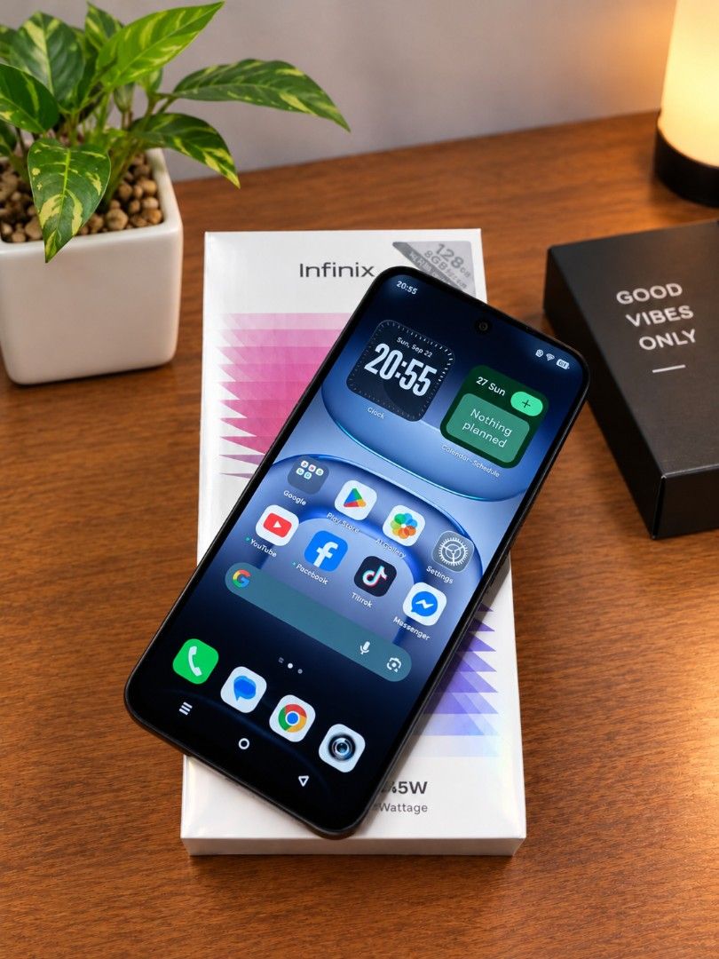 INFINIX HOT 70 LATES 2026 (Category: Android Others) located in Cavite. Submitted by mackyesteban00 (Listing ID 1468409335, Image 1). Description: 6800 PESOS PAUNAHAN INFINIX HOT 70 GAMING PHONE 8/128GB LATEST MODEL 2026 SPECS: 6.78 INCHES 120Hz REFRESH RATE 8GB TOTAL RAM 4+4 128GB STORAGE HELIO G100 ULTIMATE 50MP BACK CAMERA 8MP FRONT CAMERA 6000MAH BATTERY 44 WATTS FAST CHARGIN BYPASS CHARGING SIDE FINGERPRINT DUST AND WATER RESISTANT ANDROID 1