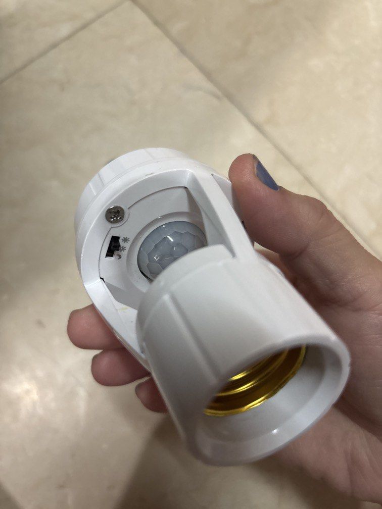 Infrared motion sensor lightbulb (Category: Home Improvement Tools & Accessories) located in Manila. Submitted by vintageaccessories (Listing ID 1468304341, Image 2). Description: .
